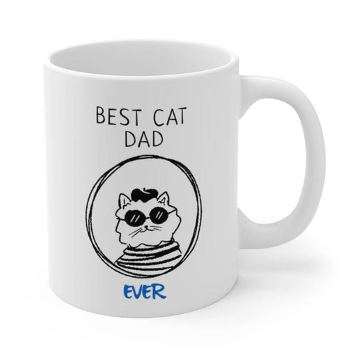 World’s Best Cat Dad Coffee Mug