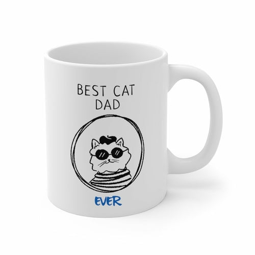 World’s Best Cat Dad Coffee Mug