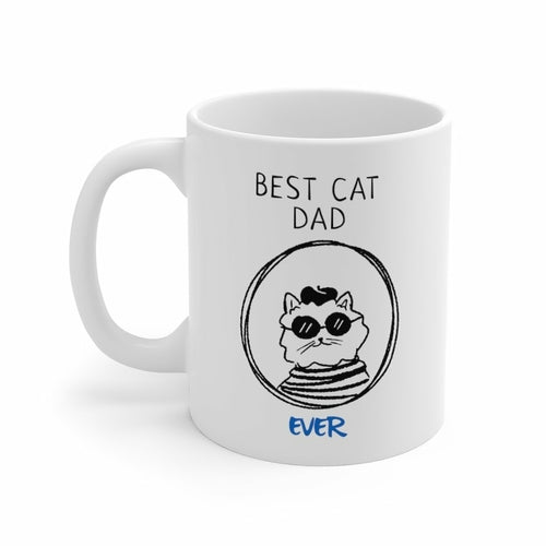 World’s Best Cat Dad Coffee Mug