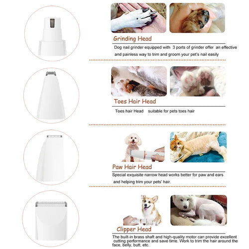 All-in-One Pet Grooming & Nail Care Kit