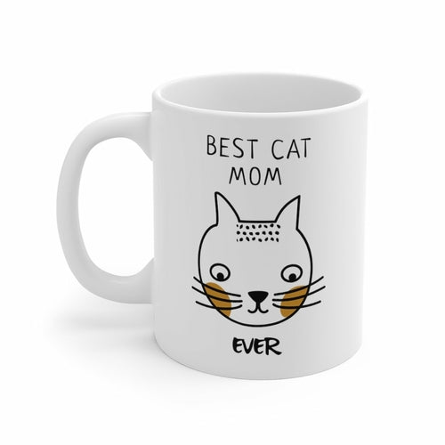World’s Best Cat Mom Coffee Mug