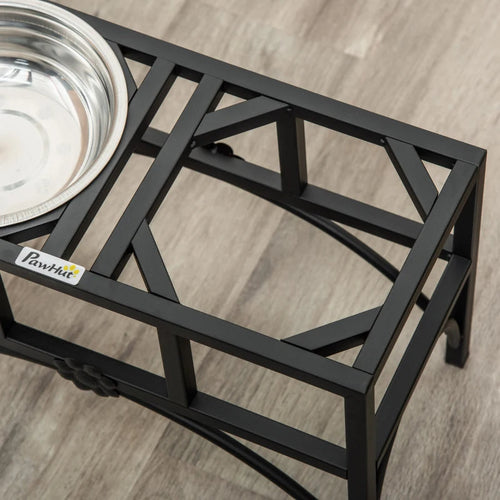 Elevated Double Stainless Steel Pet Bowls