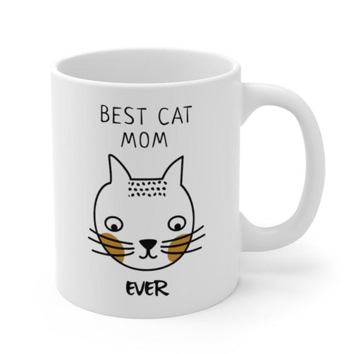 World’s Best Cat Mom Coffee Mug
