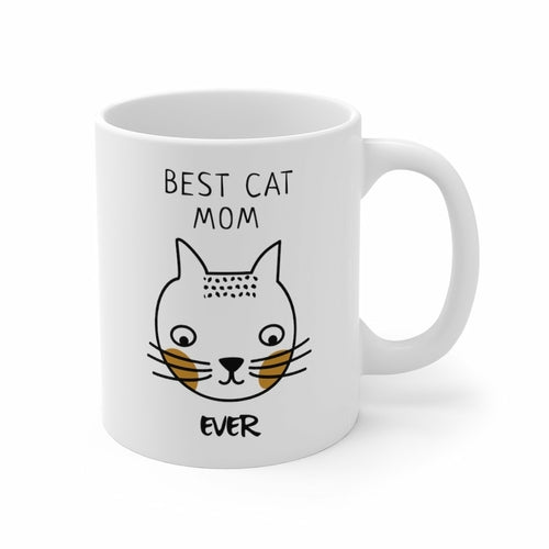 World’s Best Cat Mom Coffee Mug